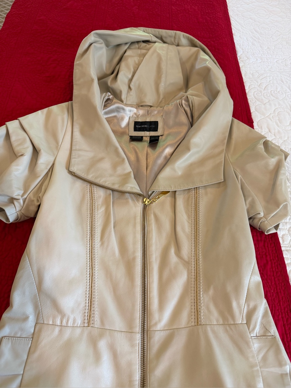 GIAN MORI CLASSIC LEATHER DRESS